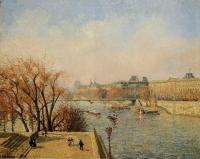 Pissarro, Camille - The Louvre